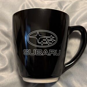 Black Subaru Mug